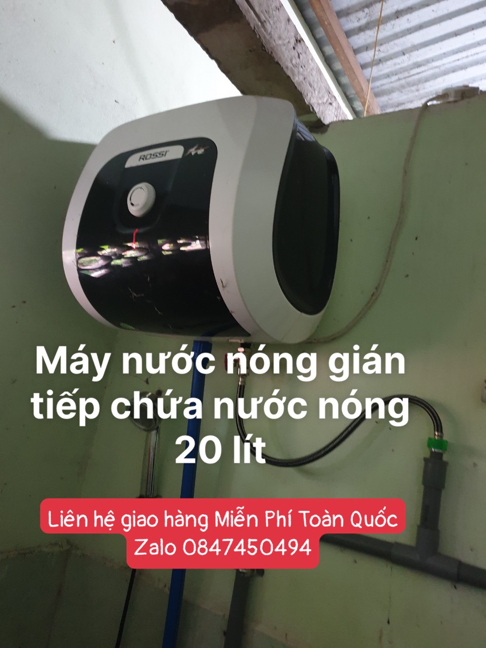 Máy nước nóng gián tiếp điện 20L Rossi Arte Tân Á Đại Thành