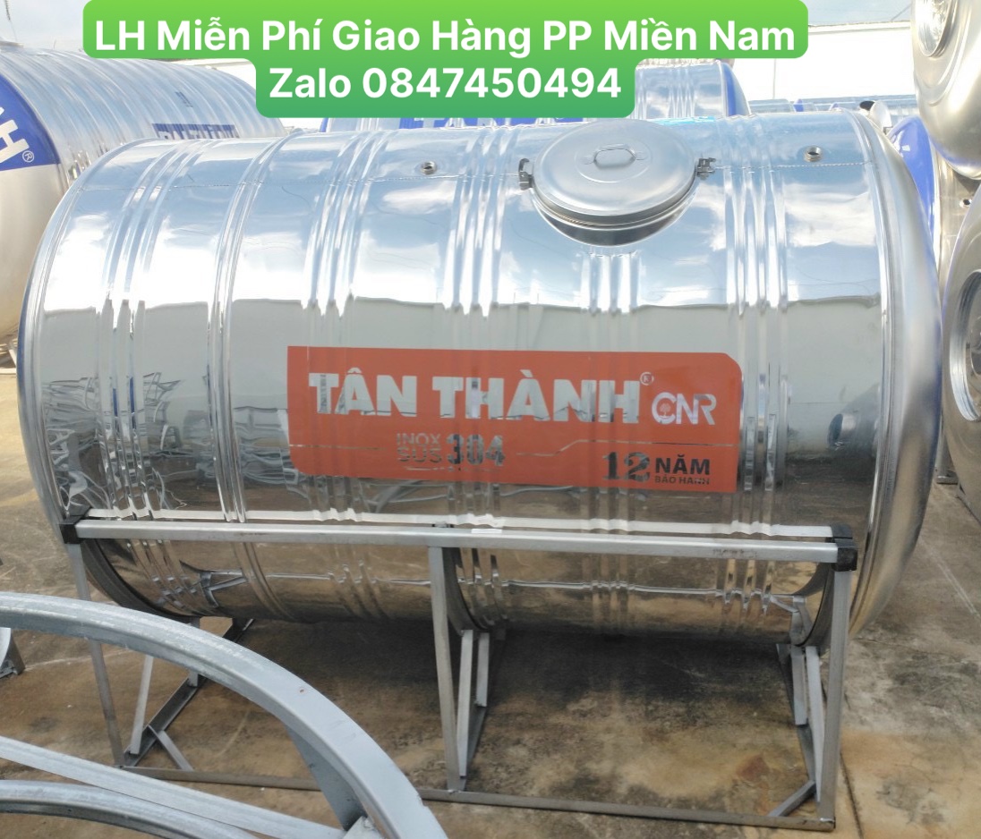 Bồn nước 1000 lít 304 Tân Thành 1000 Nằm