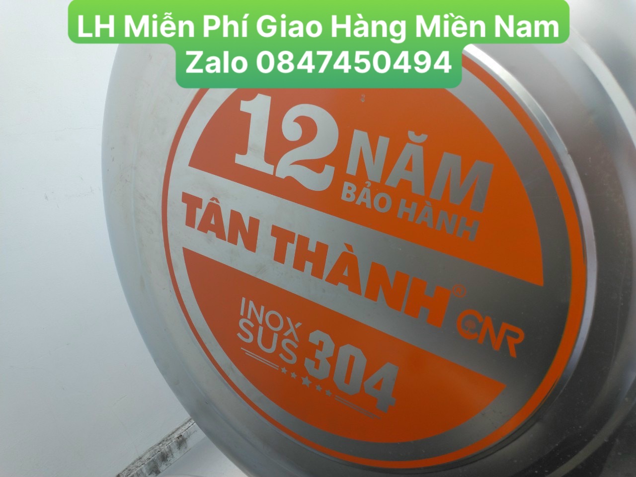 Bồn inox 304 Tân Thành 2000 lít đứng