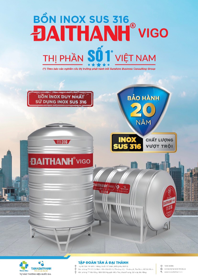 Bồn inox 316 vigo 500 nằm