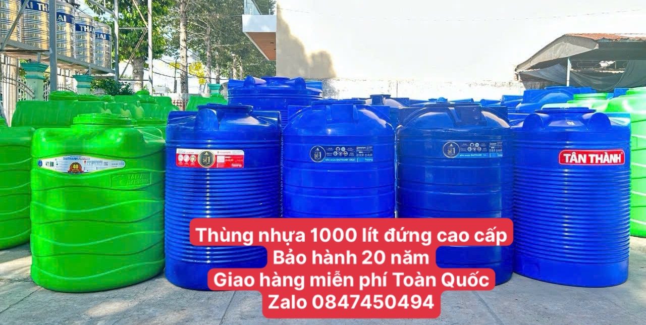 Thùng nhựa mủ tân á đại thành giao hàng miễn phí Toàn Quốc