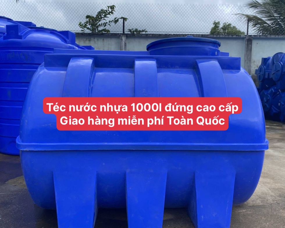 Bồn nhựa 1000 lít gold ngang tân á đại thành giao hàng miễn phí Toàn Quốc