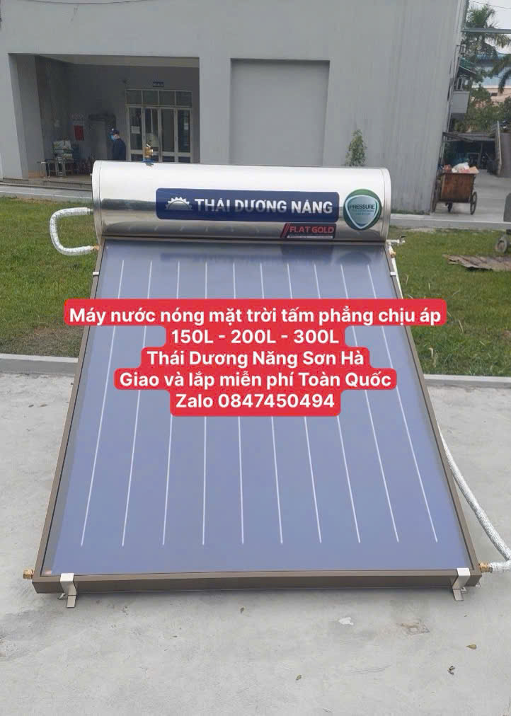 Máy nước nóng chịu áp 150L 200l 300l Thái Dương Năng Sơn Hà tắm rửa sinh hoạt gia đình giao và lắp miễn phí Toàn Quốc